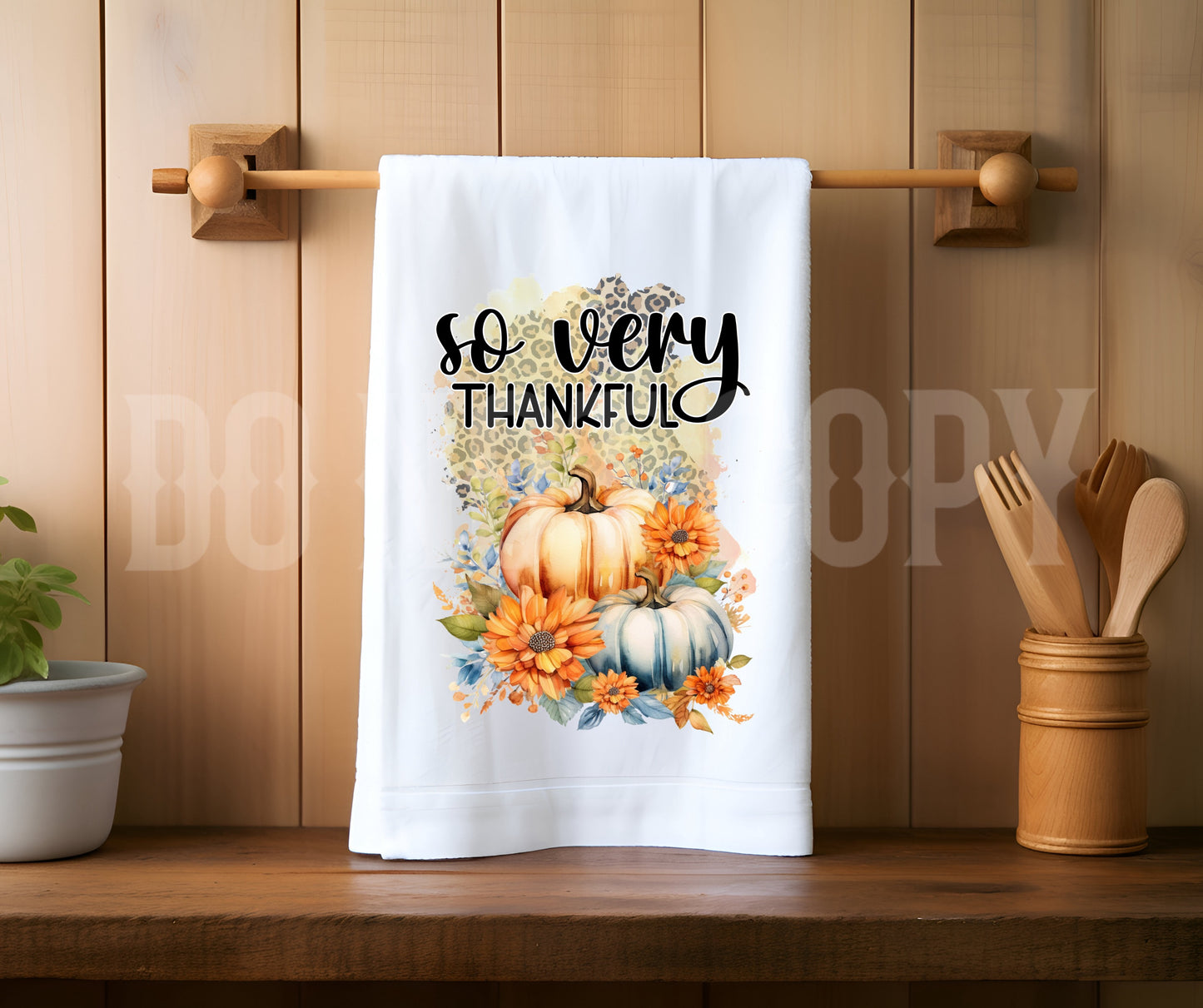 Towel So Very Thankful