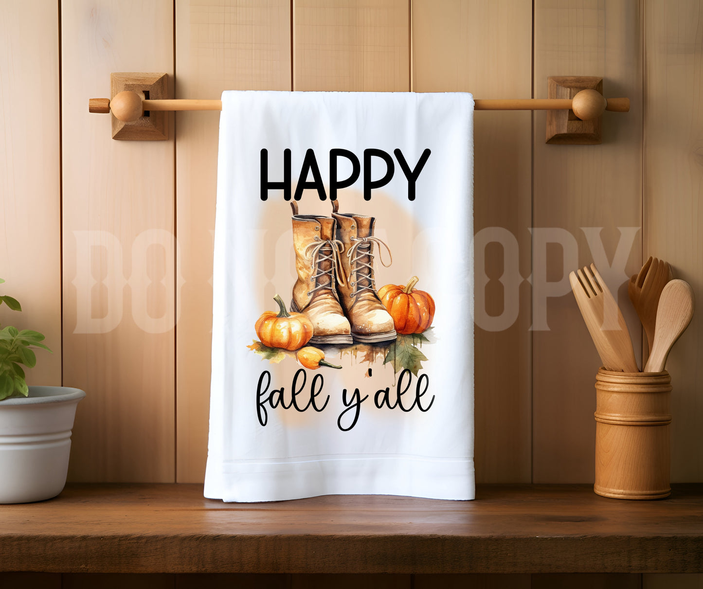 Towel Happy Fall Y'all