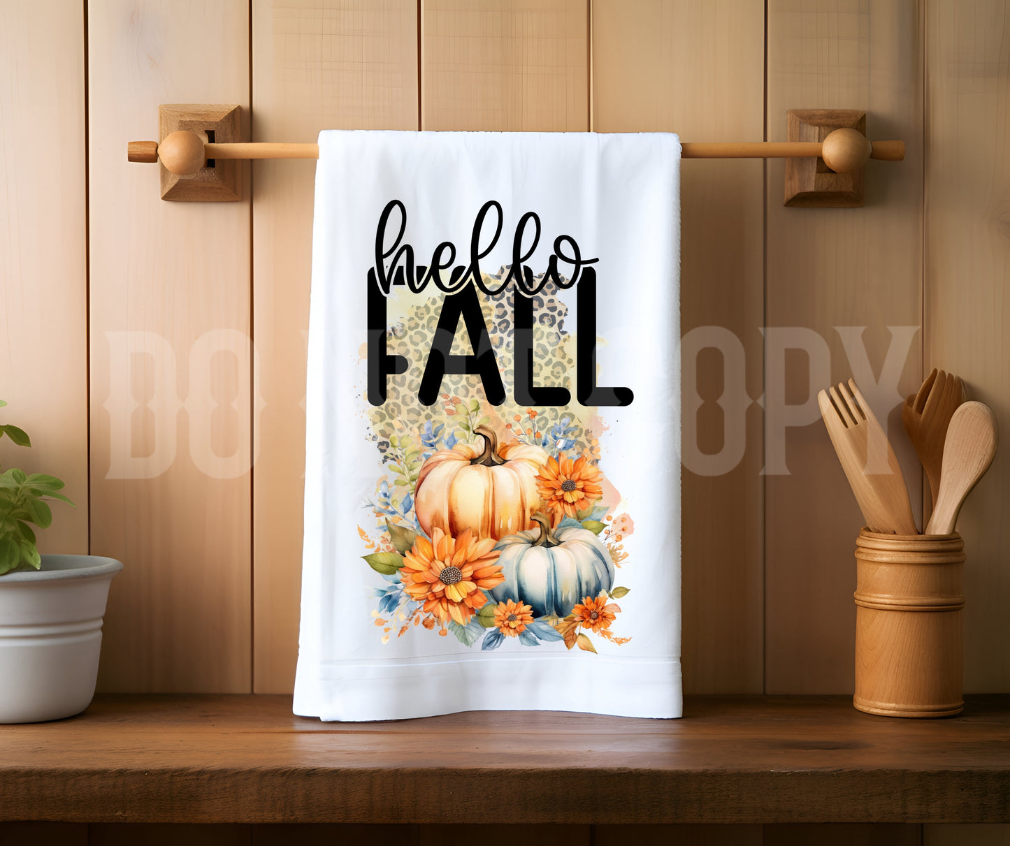 Towel Hello Fall