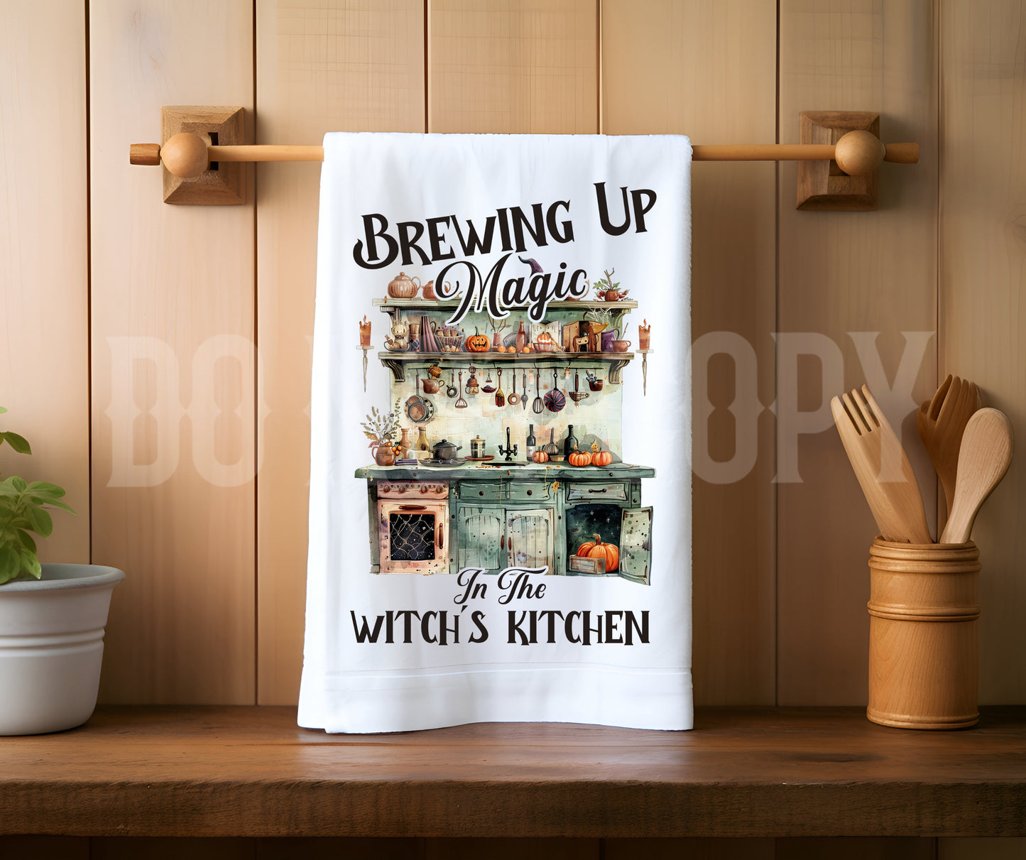 Towel Brewing Up Magic