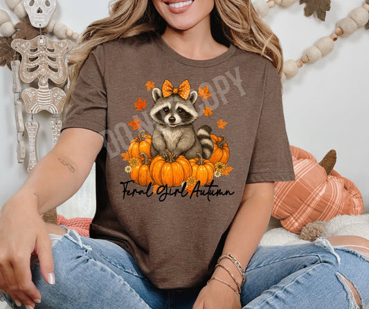 Feral girl autumn