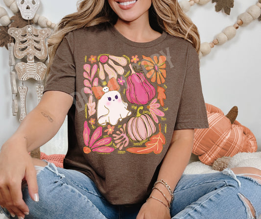 Fall pink ghost