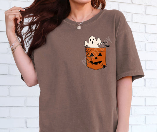 Halloween faux pocket