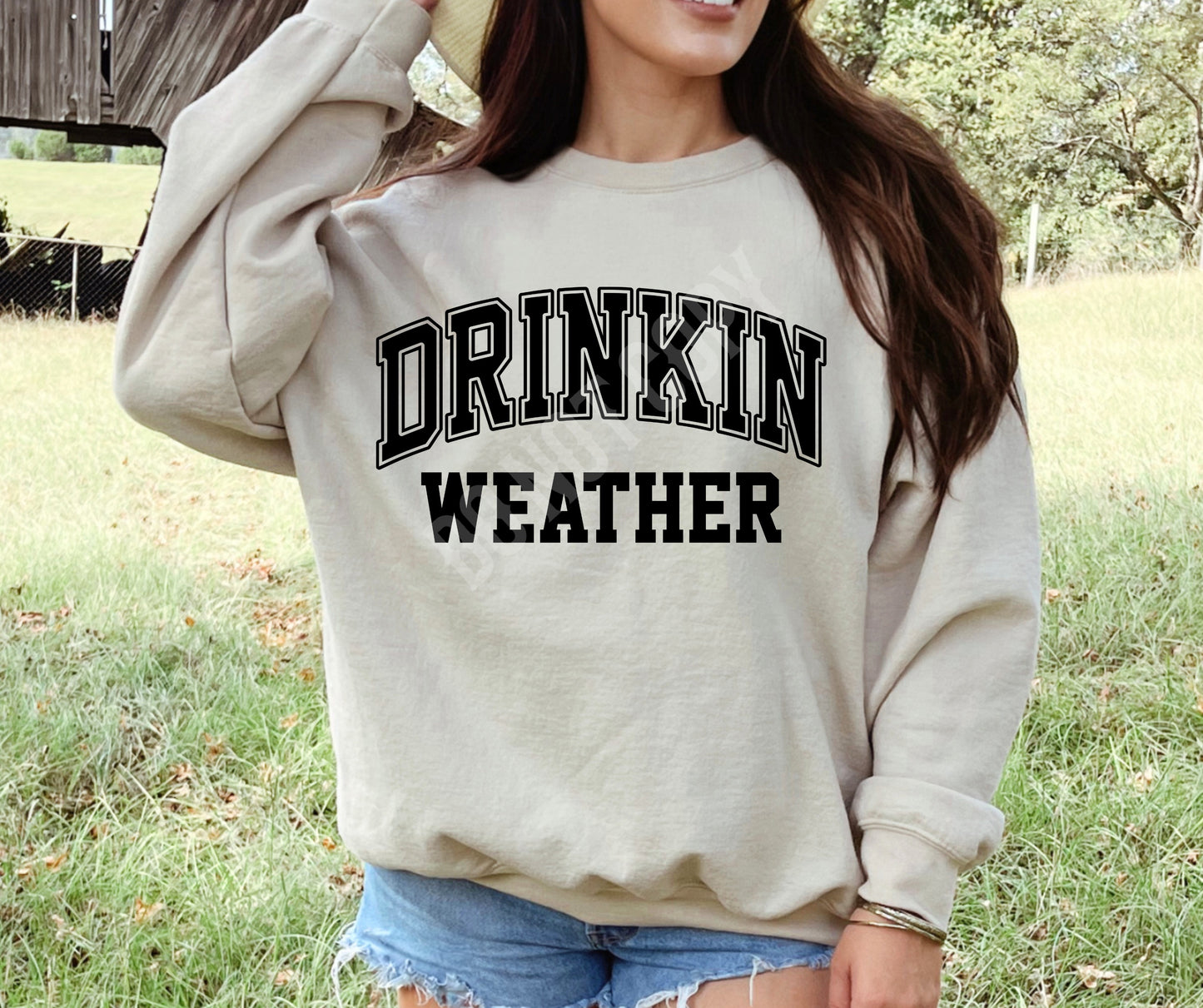 Drinkin weather black