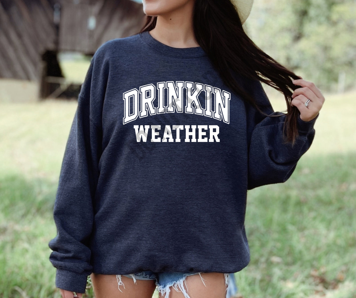 Drinkin weather white