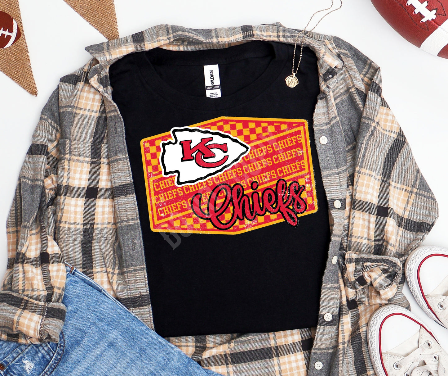 KC checkered