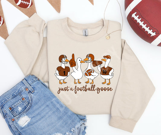 Just a football goose