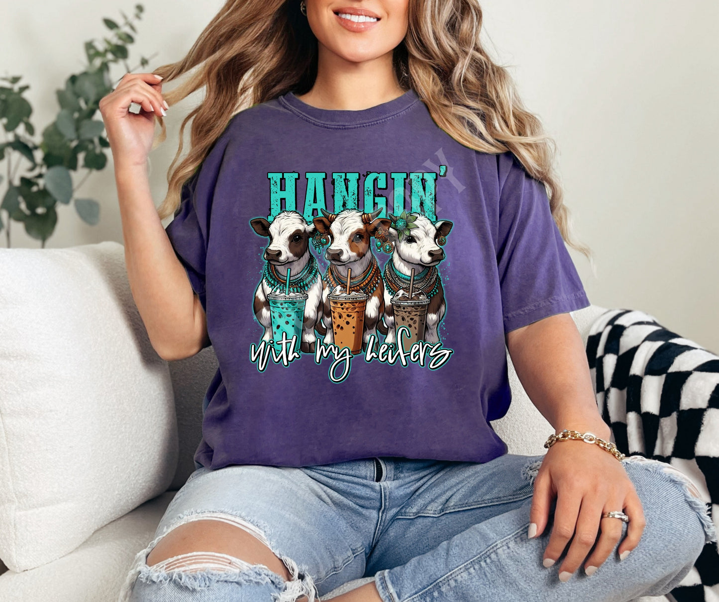 Hangin with my heifers