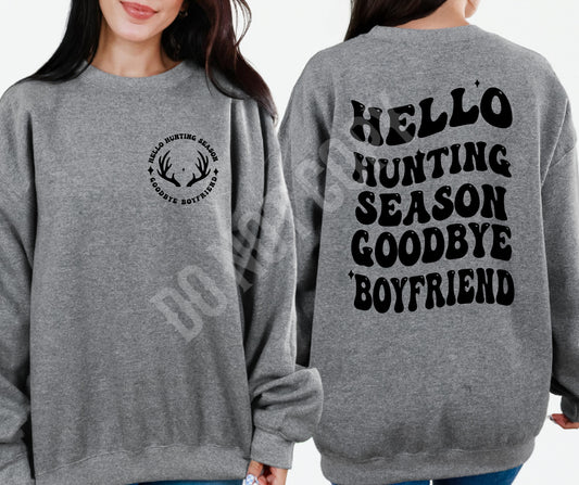 Hunting goodbye boyfriend