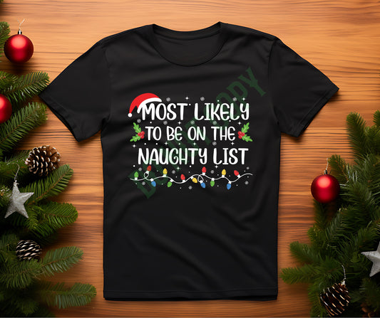 Most likely to be on naughty list