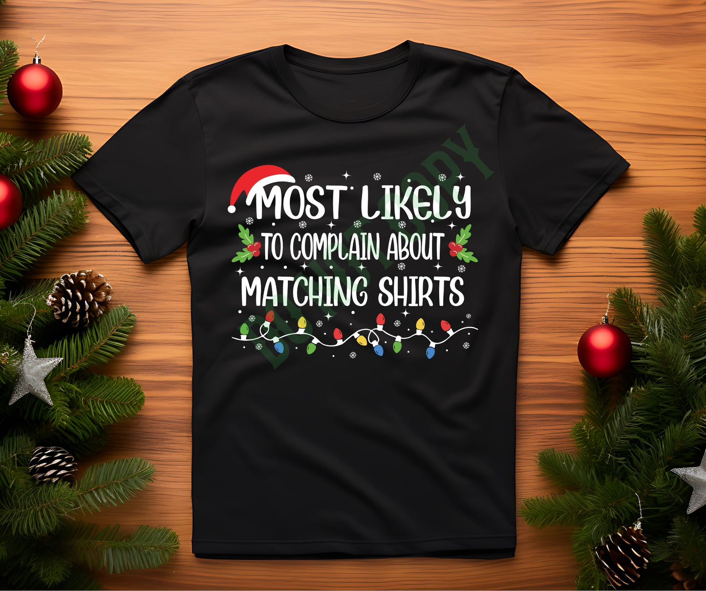 Most likely to matching shirts