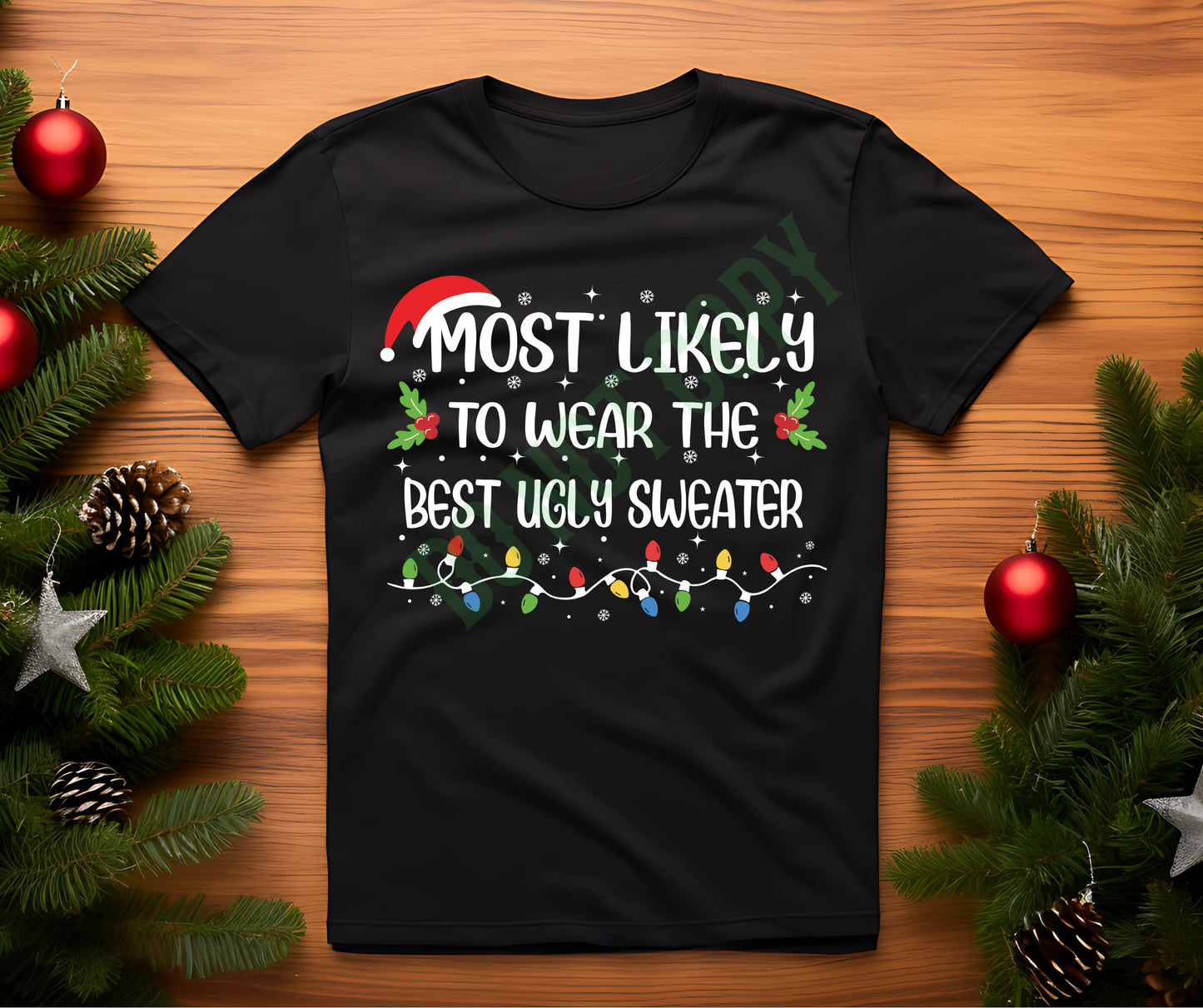 Most likely to best ugly sweater