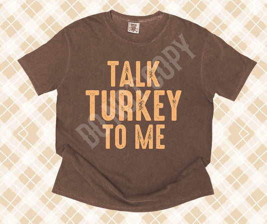 Talk turkey