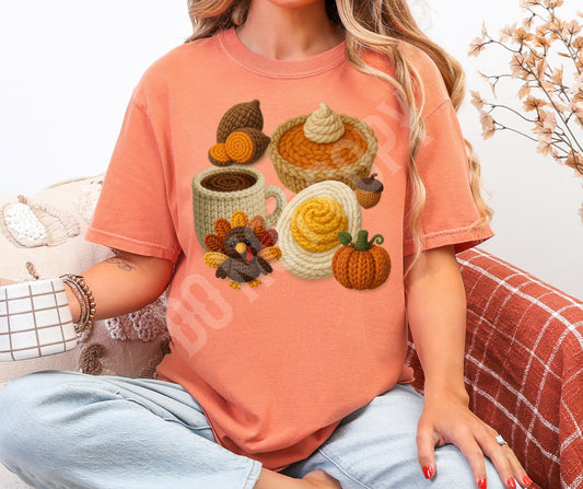 Faux knit