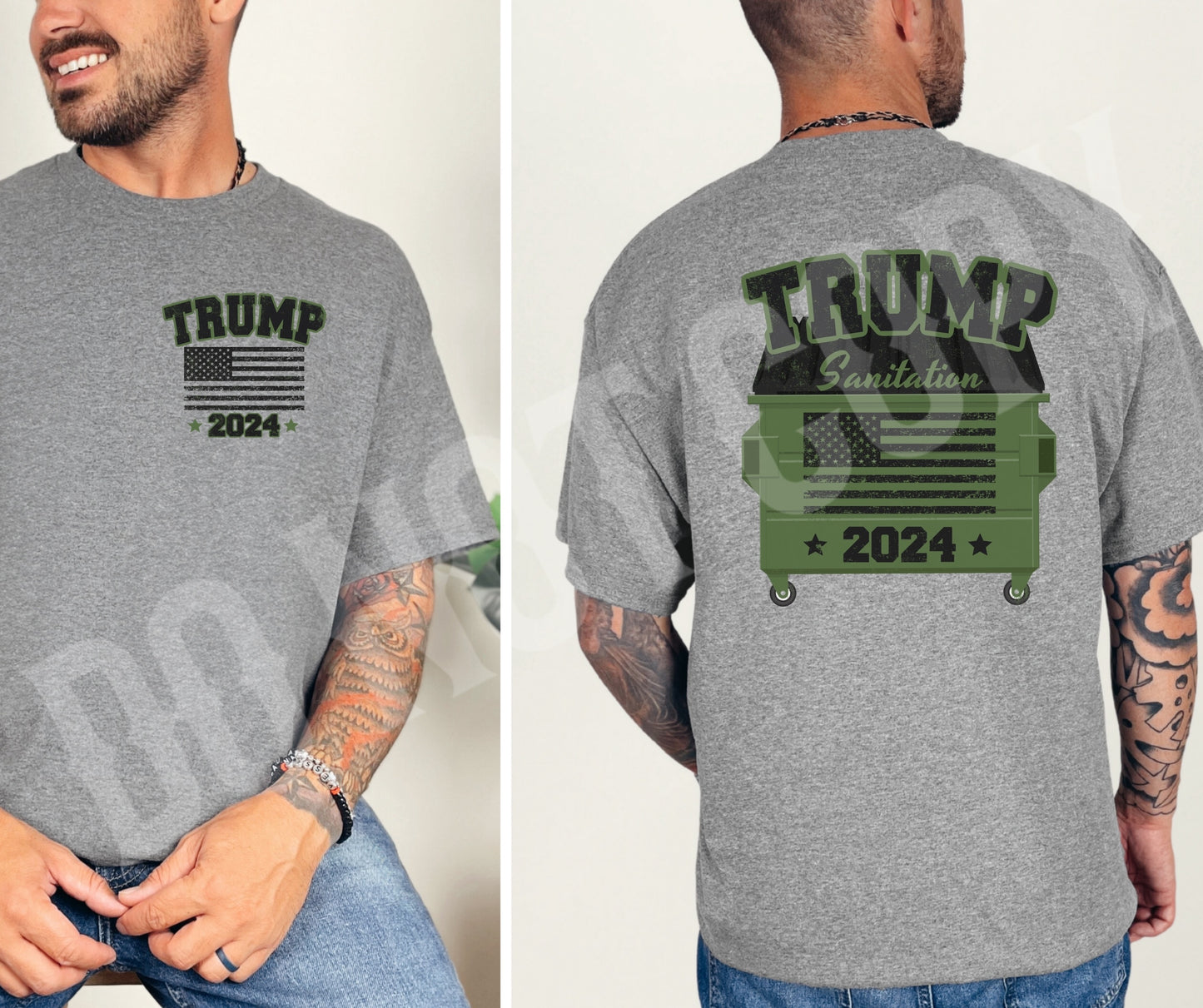Trump sanitation set
