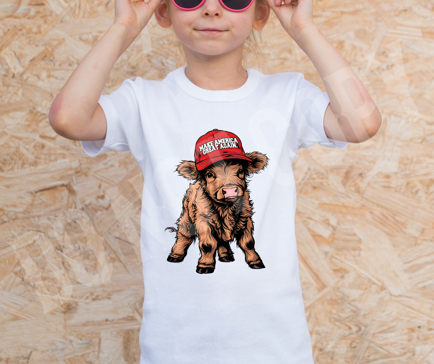Trump MAGA cow
