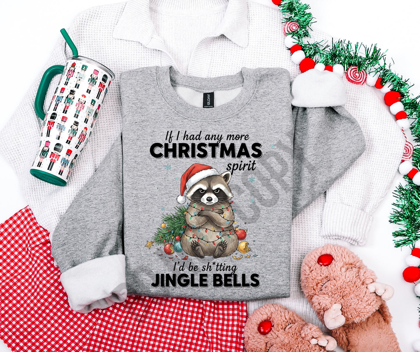 Christmas Racoon