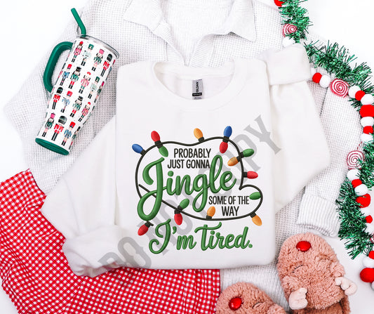 Jingle faux embroidery