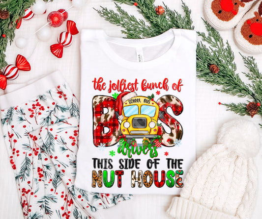 Christmas bus driver