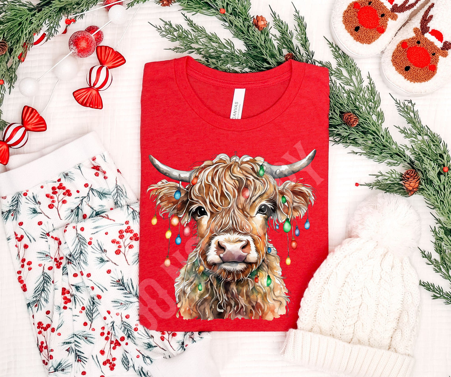 Christmas cow
