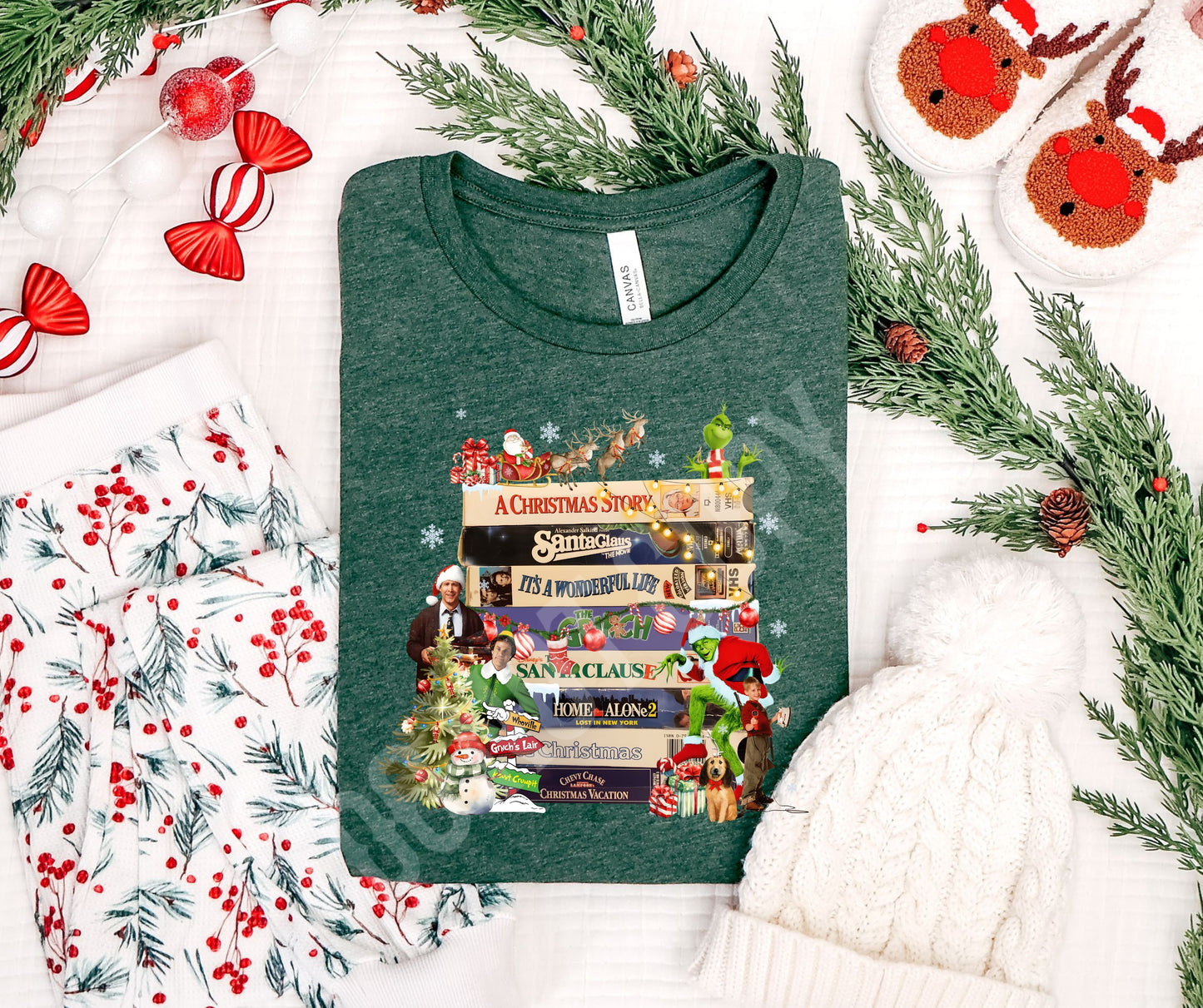 Christmas stack