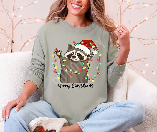 Christmas Racoon