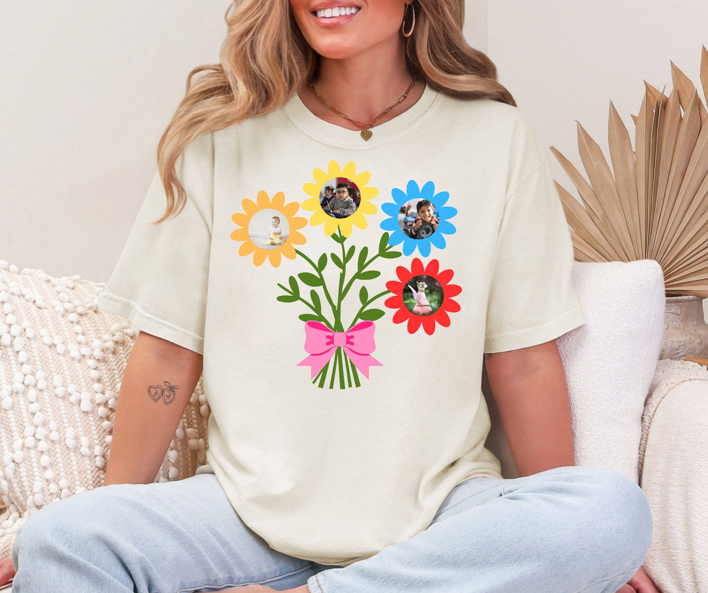 Photo boquet custom Mother’s Day