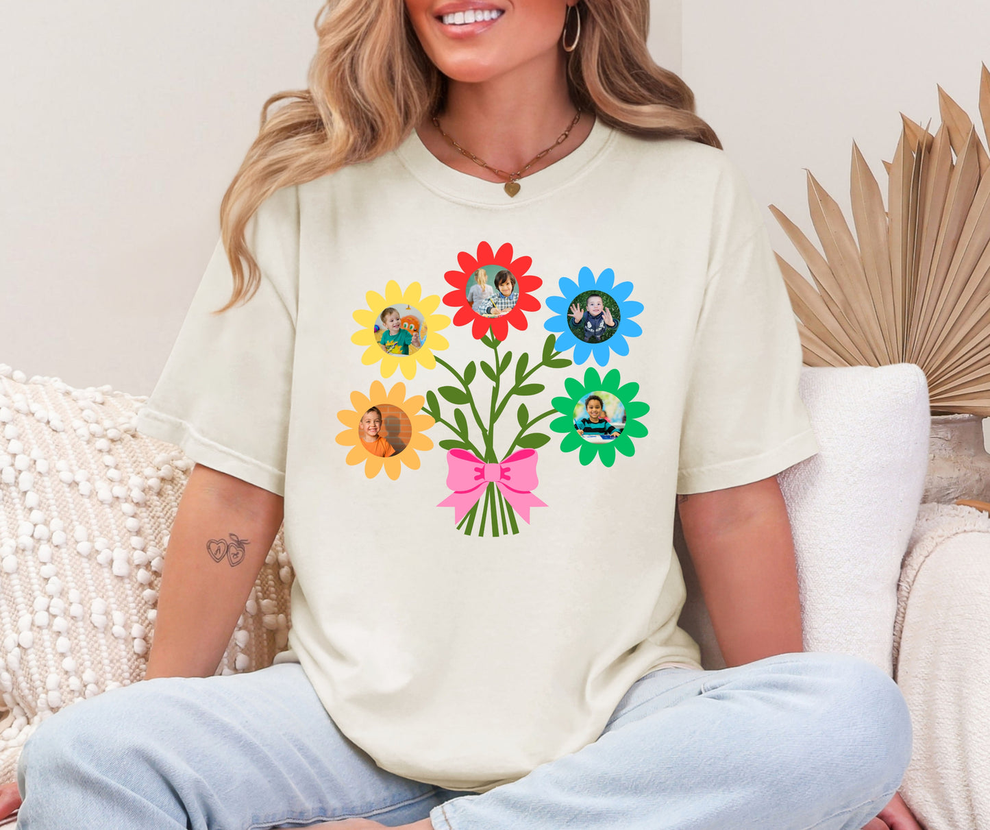Photo boquet custom Mother’s Day
