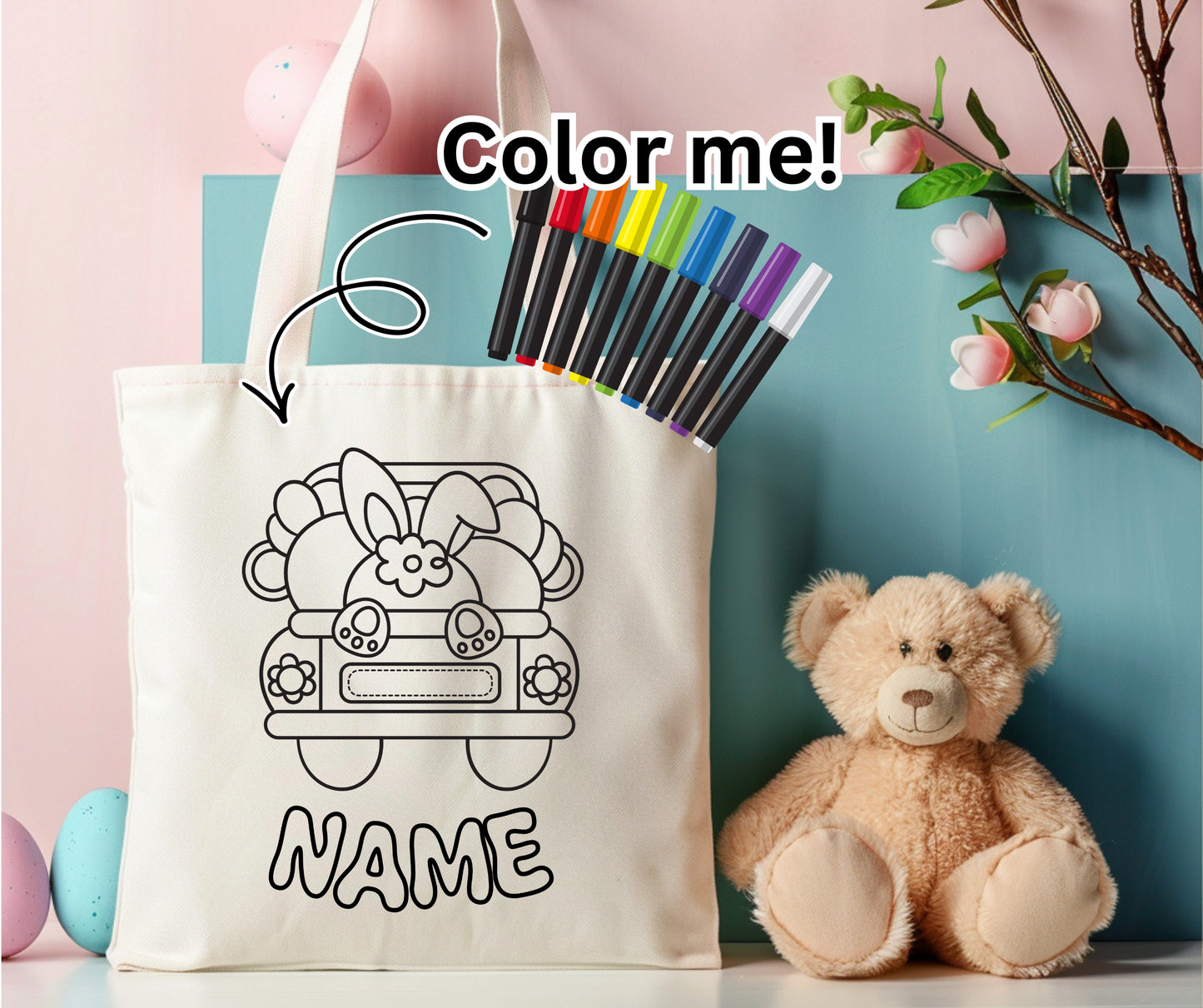 Easter bag transfer custom