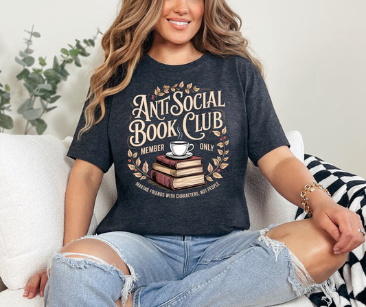 Anti social book club