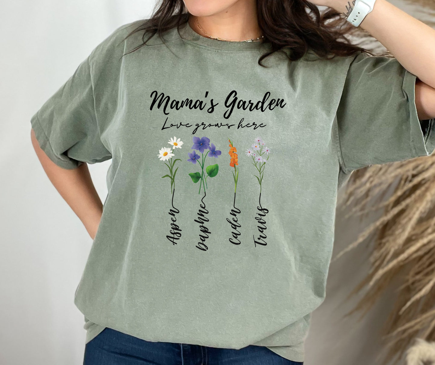 Roots CUSTOM Love Grows Here Mothers Day
