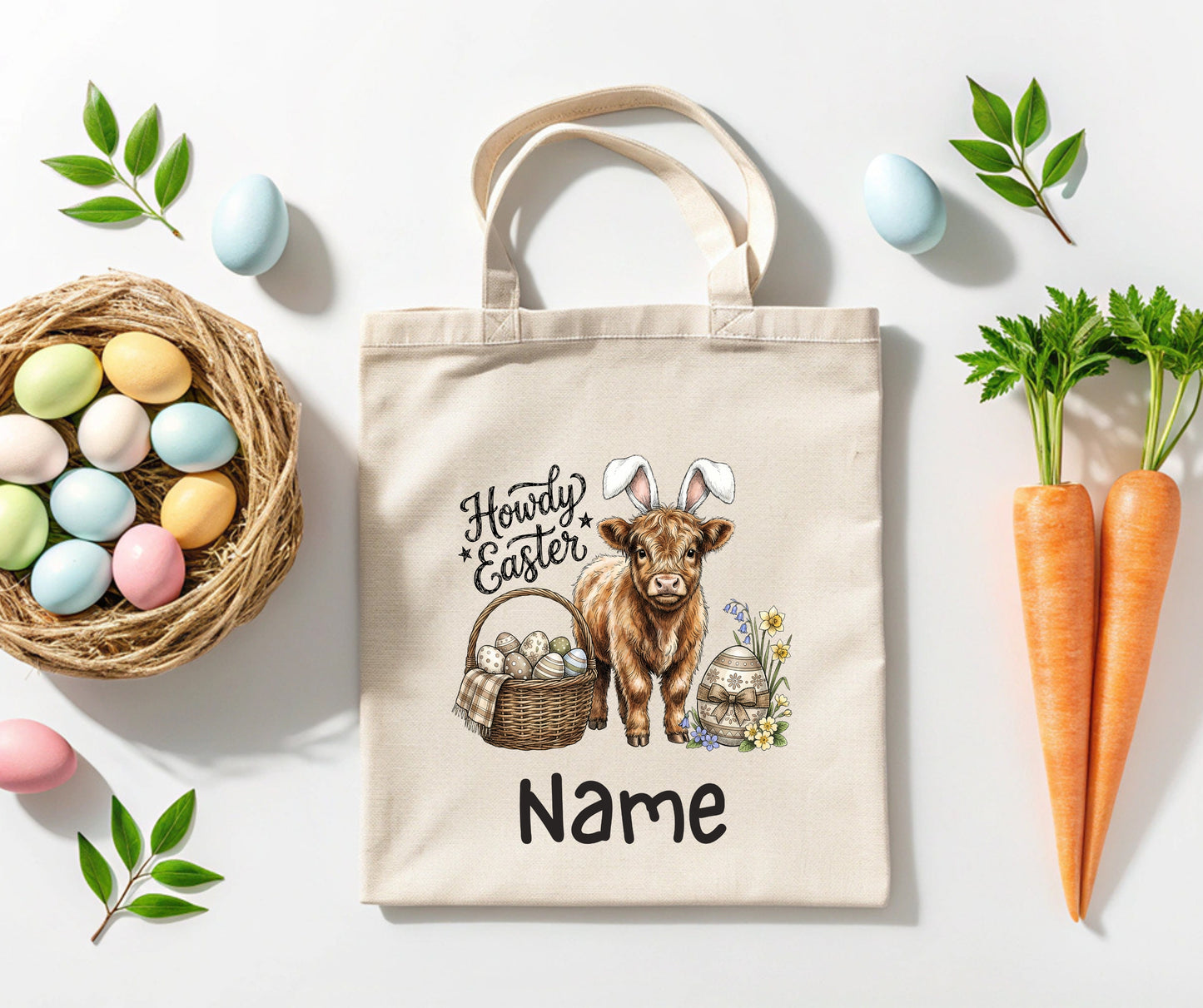 Easter bag transfer custom