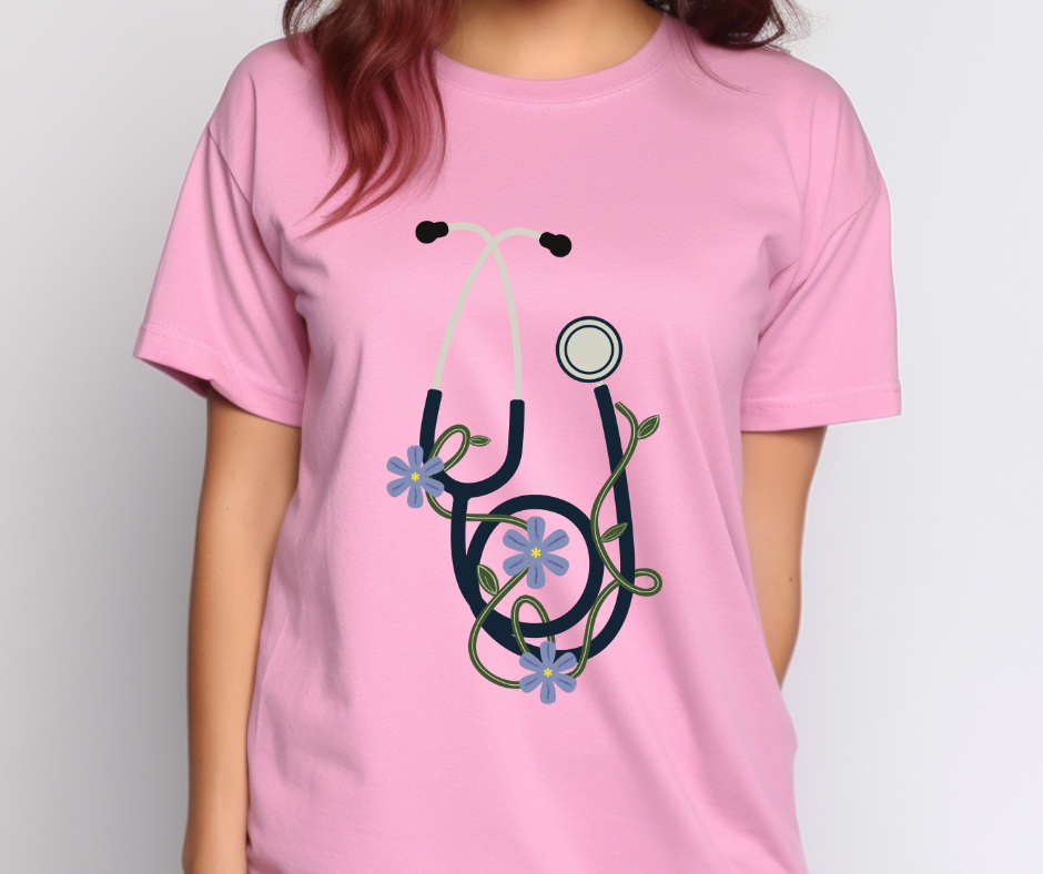 Stethoscope Floral
