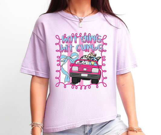 Hot girls hit curbs blue