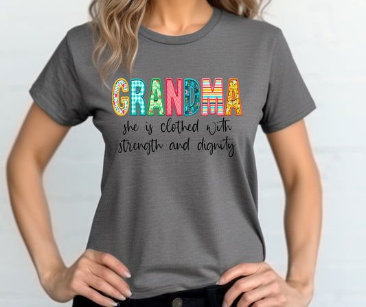 Grandma strength & dignity