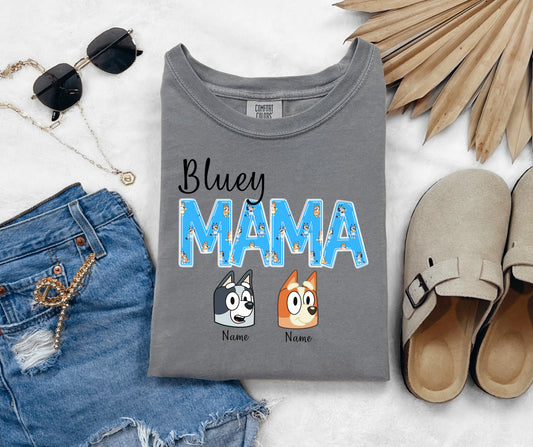Blue mama custom one transfer