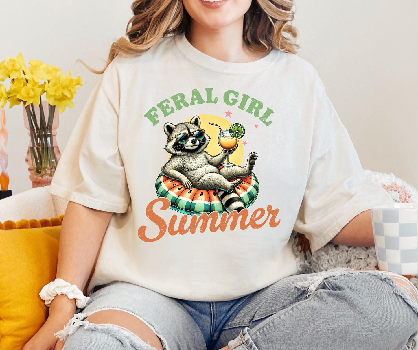 Raccoon summer