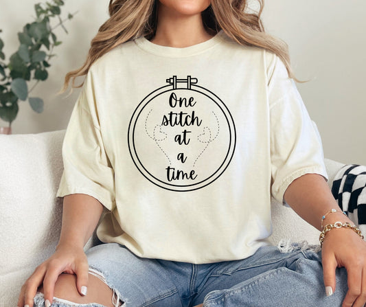 One stitch at a time