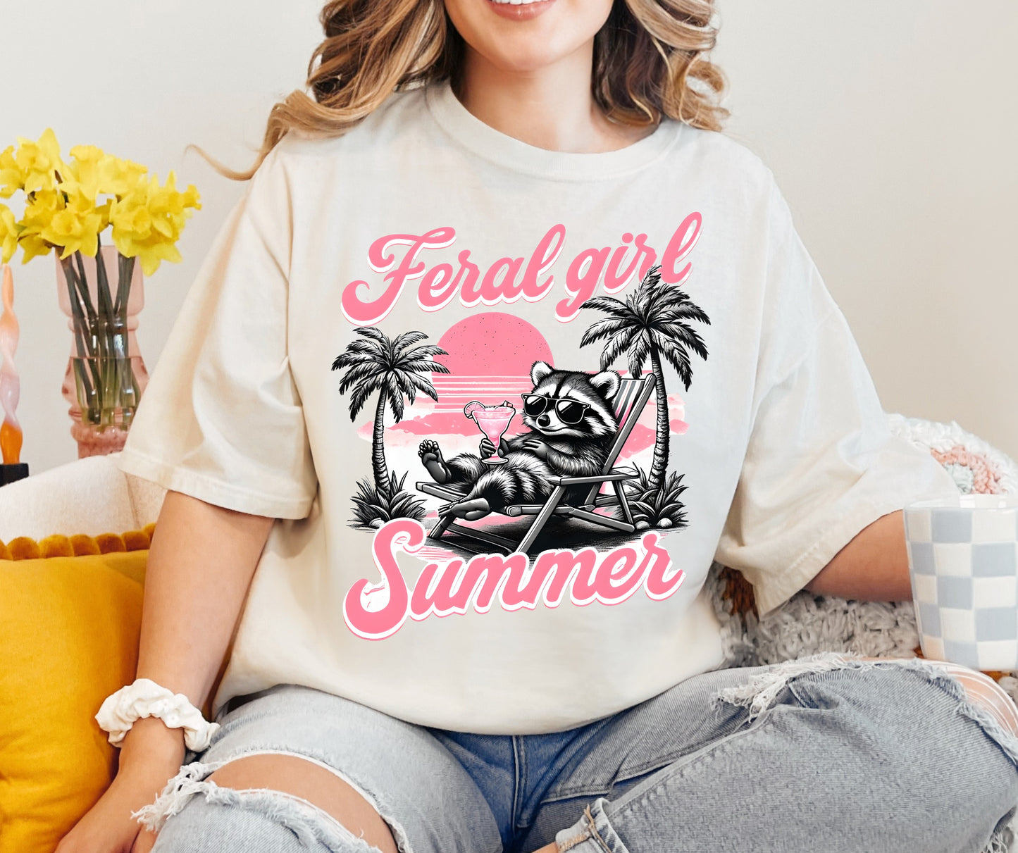 Raccoon summer