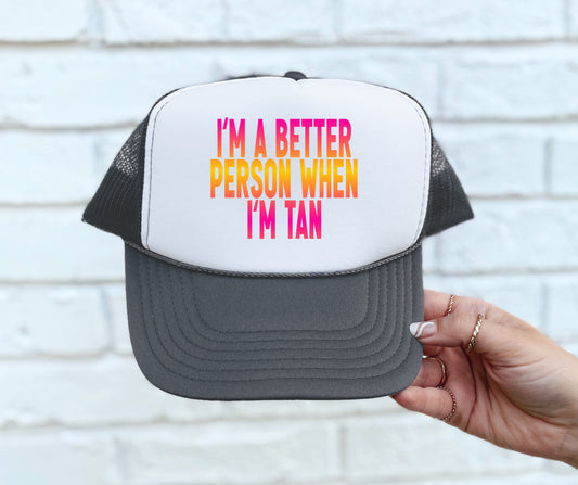 I’m nice when I’m tan hat size