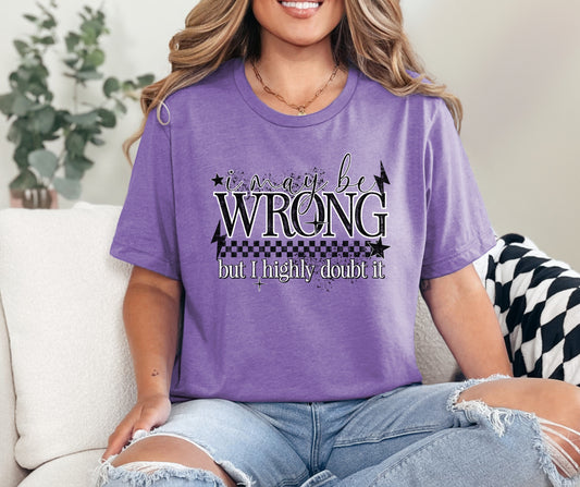Wrong