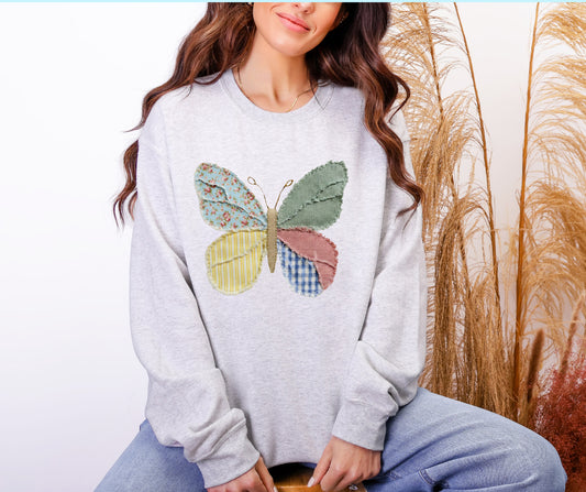 Patchwork butterfly