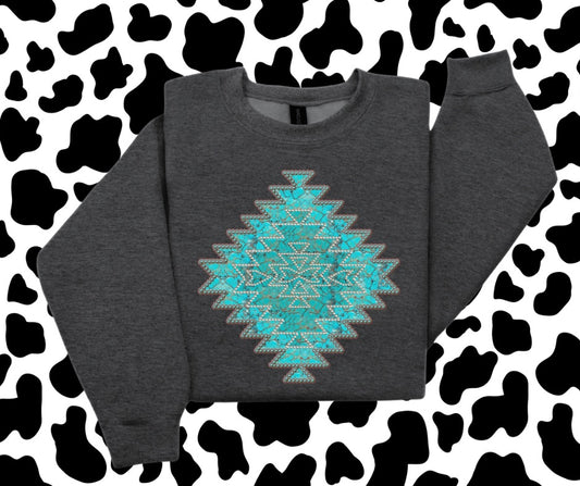 Faux turquoise